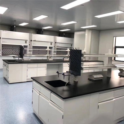 衛生検査隊の化学抵抗力があるテーブルの上、850mm大学実験室の家具
