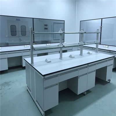 10mmのエポキシ樹脂科学のための鋼鉄実験室の家具