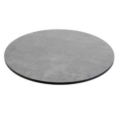 W1525mmの店のための大理石の積層のテーブルの上、T10mmの円形の積層物のテーブルの上