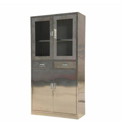 900*450*1800mmのステンレス鋼の食器棚、ISO9001病院の貯蔵の食器棚